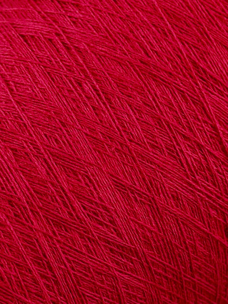 Toscano S.r.L Art. Cotolino 2/34 – Sommergarn aus Baumwolle und Leinen col. Himbeerrot